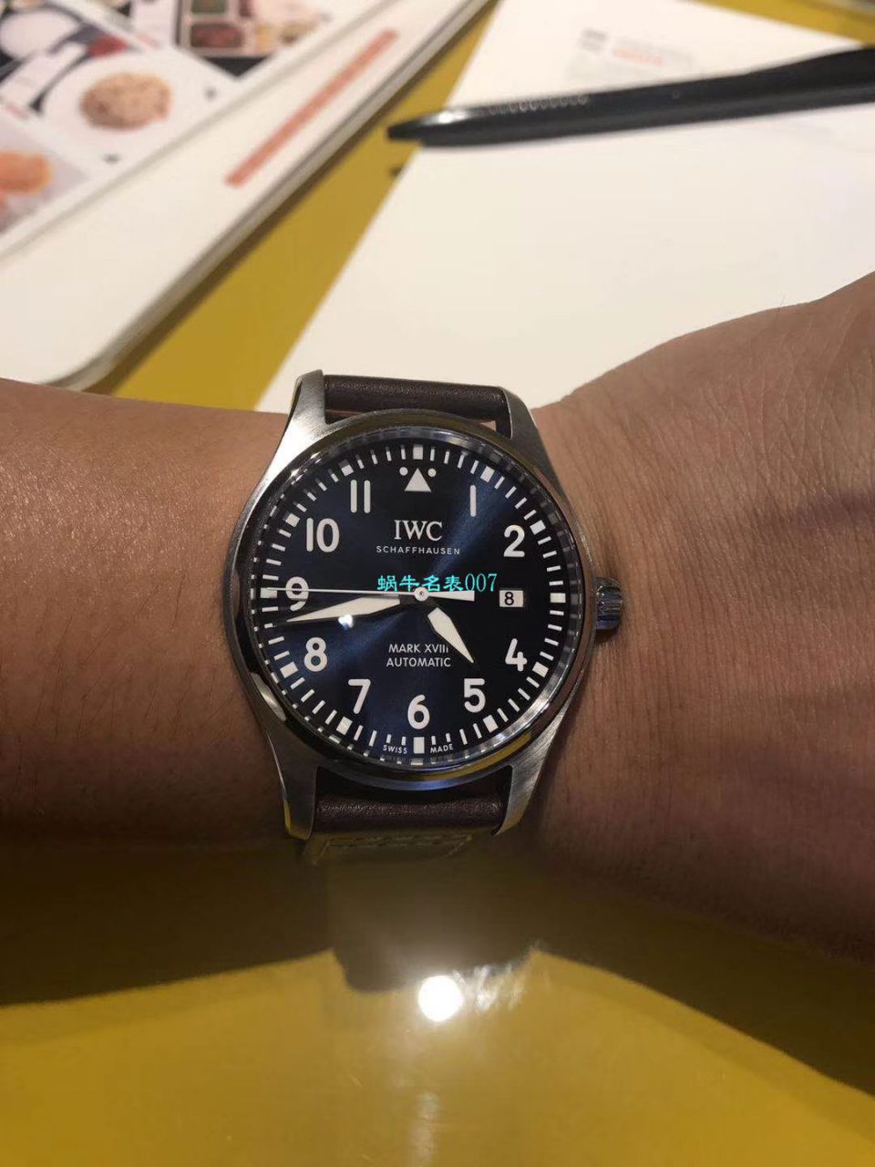 IWC IWC 表飞行员 MARK XVII 系列IW327002 wrist watches 【V7 Perfect  High quality  Knockoff  Watches 】 / WG190