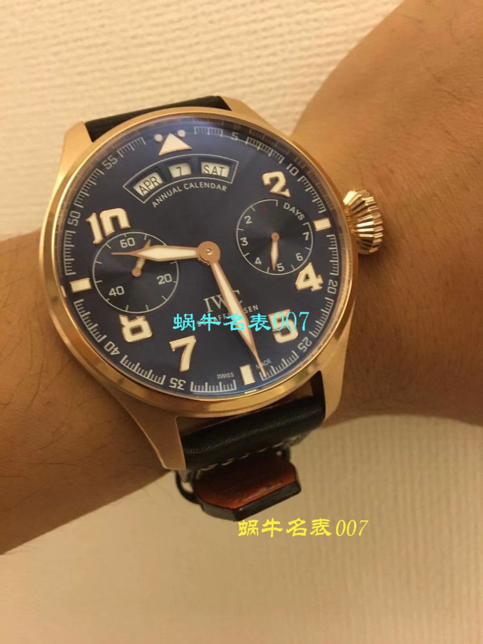 【YL Factory  Perfect  High quality  Replica Copy  Watches 】 IWC 葡萄牙年历 wrist watches 系列IW503501 IWC 年历 wrist watches  / WG305