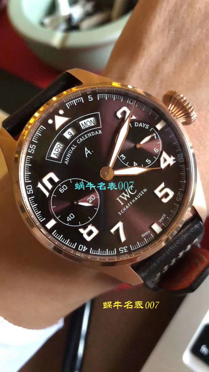 【YL Factory  Perfect  High quality  Replica Copy  Watches 】 IWC 葡萄牙年历 wrist watches 系列IW503501 IWC 年历 wrist watches  / WG305