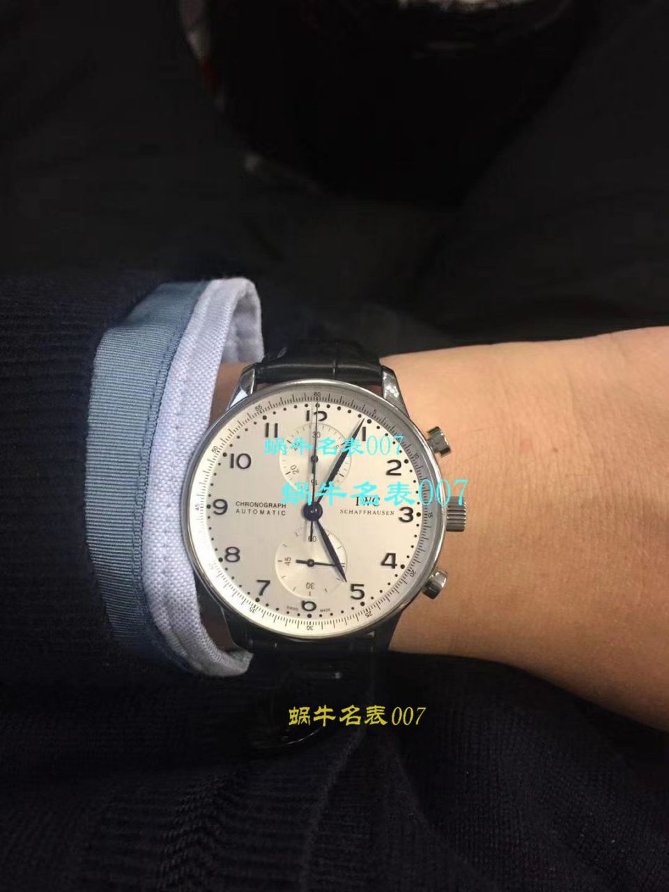  Video analysis IWC IWC 表葡萄牙系列IW371446 wrist watches ( IWC 葡计蓝针)【YL Factory V7版本 Perfect  Replica Watches 】 / WG275MM