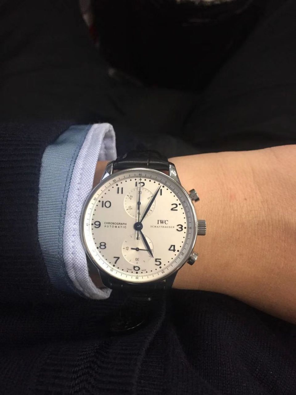  Video analysis IWC IWC 表葡萄牙系列IW371446 wrist watches ( IWC 葡计蓝针)【YL Factory V7版本 Perfect  Replica Watches 】 / WG275MM