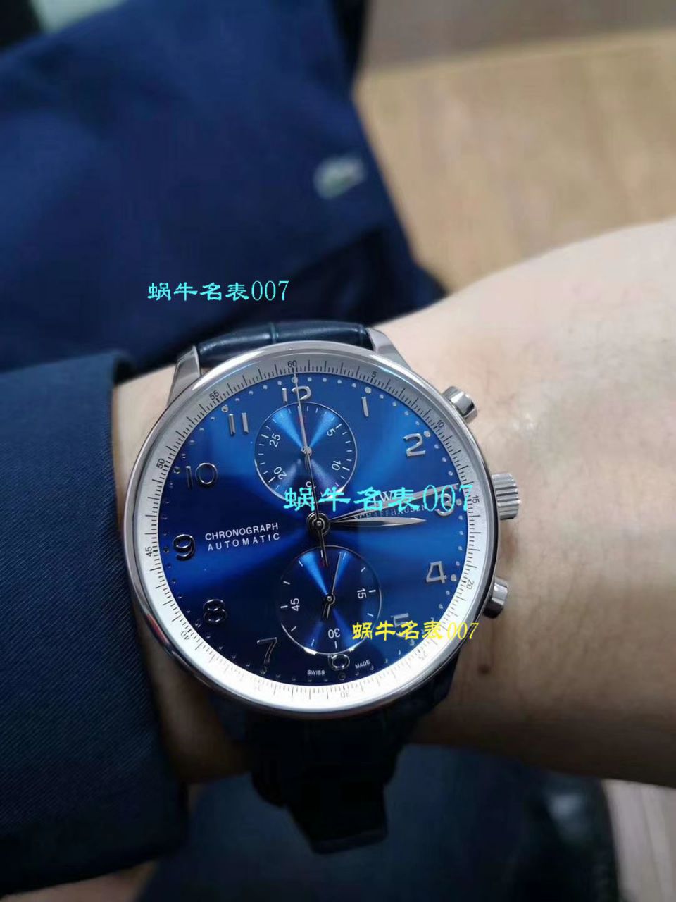 Video analysis IWC IWC 表葡萄牙系列IW371446 wrist watches ( IWC 葡计蓝针)【YL Factory V7版本 Perfect  Replica Watches 】 / WG275MM