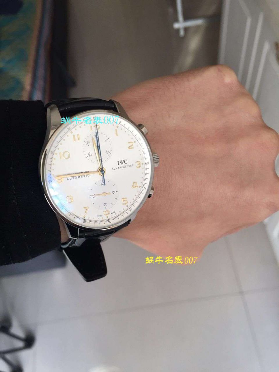  Video analysis IWC IWC 表葡萄牙系列IW371446 wrist watches ( IWC 葡计蓝针)【YL Factory V7版本 Perfect  Replica Watches 】 / WG275MM