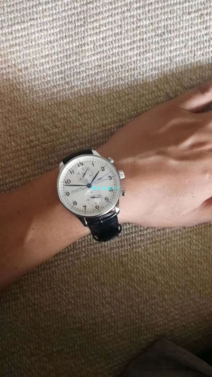 【独家视频测评YL Factory V7版本葡计 Perfect  High quality  Replica Watches 】 IWC 葡萄牙系列IW371482 wrist watches  / WG301
