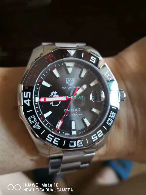 【香港原单 支持专柜验货】 TAG Heuer 竞潜Aquaracer系列300M英超联赛特别款 wrist watches WAY201D.BA0927 / TG037