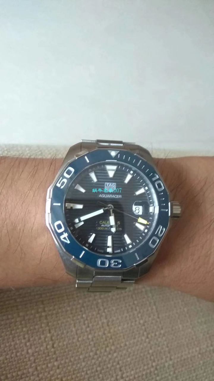 原单牛货 TAG Heuer 竞潜新款黑蓝双色可选 / TG053