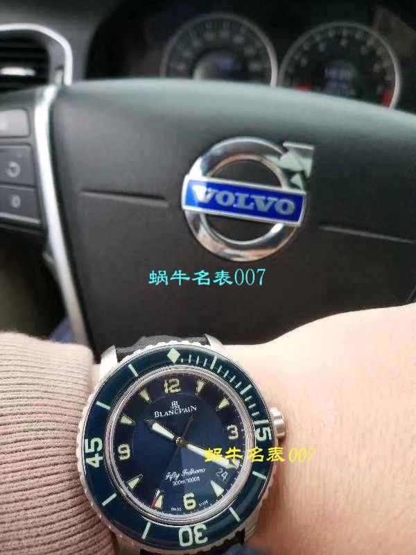 【ZF Perfect  High quality  Replica Watches 】Blancpain   Fifty Fathoms 系列5015-3630-52 自动机械 wrist watches  / BP034
