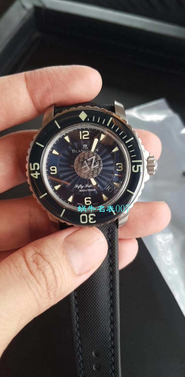 【ZF Perfect  High quality  Replica Watches 】Blancpain   Fifty Fathoms 系列5015-3630-52 自动机械 wrist watches  / BP034