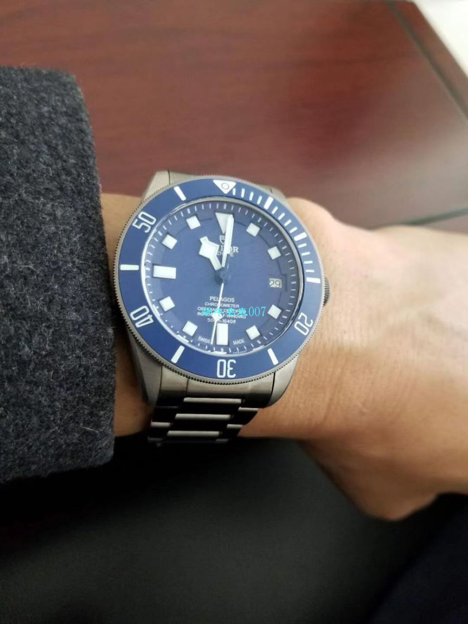 【XF最新～终极版 Tudor 蓝土豆】 Tudor  top  Replica Copy PELAGOS系列25600TB wrist watches  / DT036