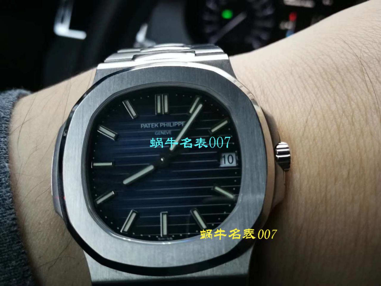  Video analysis  PATEK PHILIPPE 运动系列5711/1A 010 不锈钢 wrist watches ( Nautilus 钢王)【PF Perfect  High quality  Replica Watches 】 / BD232