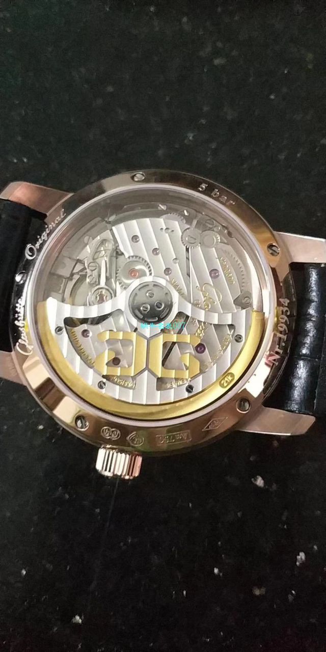 【GF1:1 High quality  Replica Watches 】glashuette original原创精髓议员大日历月相系列100-04-05-12-30 wrist watches  / GLAB015 