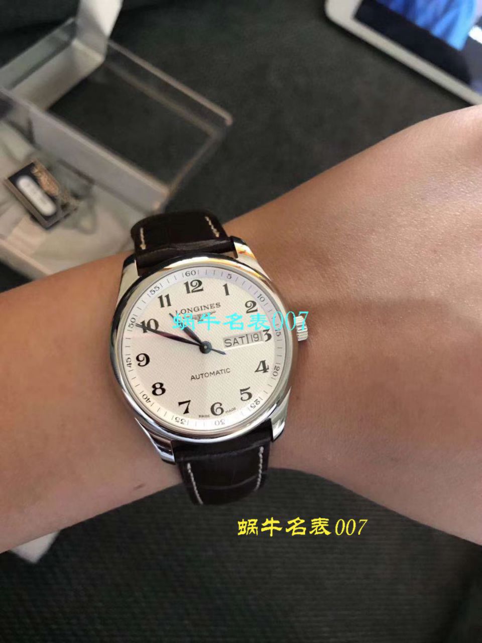 【 Video analysis 台湾 Factory KZ出品 top 1:1 Replica Copy  Watches 】 Longines 名匠双历系列L2.755.4.78.6 wrist watches  / L072