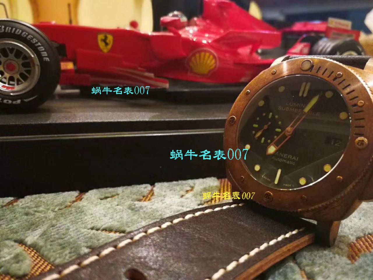 【独家视频测评VS Factory  top 1:1 Knockoff  Watches 】Panerai Panerai 首款青铜战士史泰龙电影同款PAM 00382 wrist watches  / VSPAMBF00382