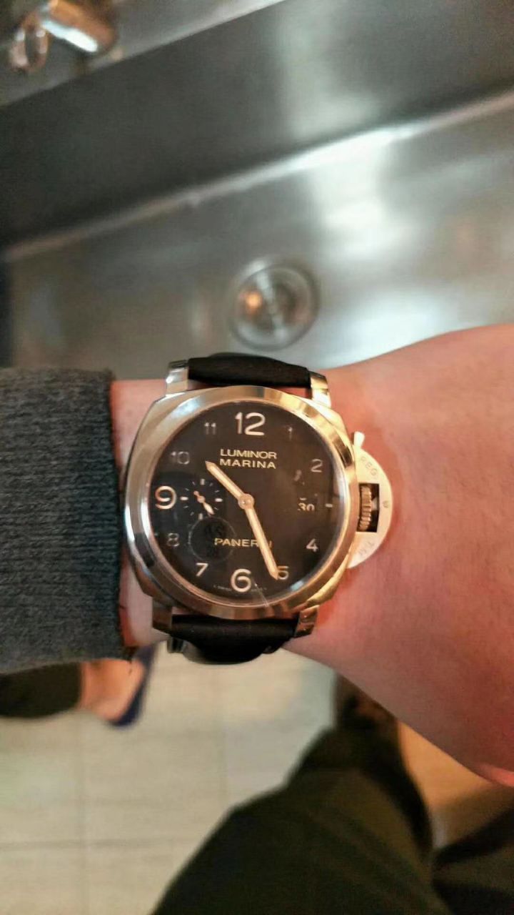  Video analysis Panerai LUMINOR 1950系列PAM 00359 wrist watches  Perfect  Replica Watches 【VSPanerai 359 V2 版 同步正品 Movement 功能！】 / VSPAM00359MM