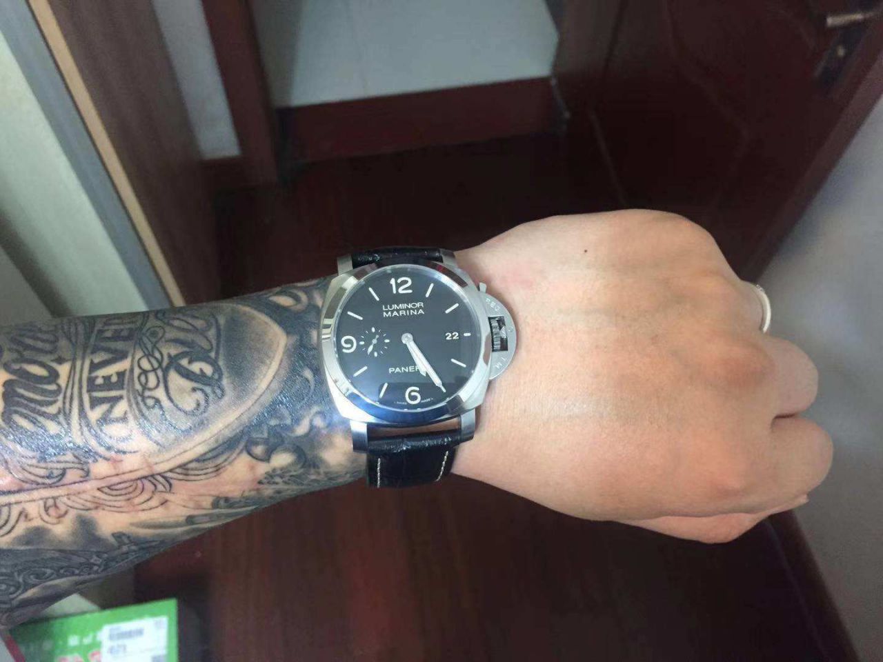  Video analysis PaneraiPanerai LUMINOR 1950系列PAM 00312 wrist watches 【VS Perfect  Replica Copy  Watches 】 / VSPAM00312MM