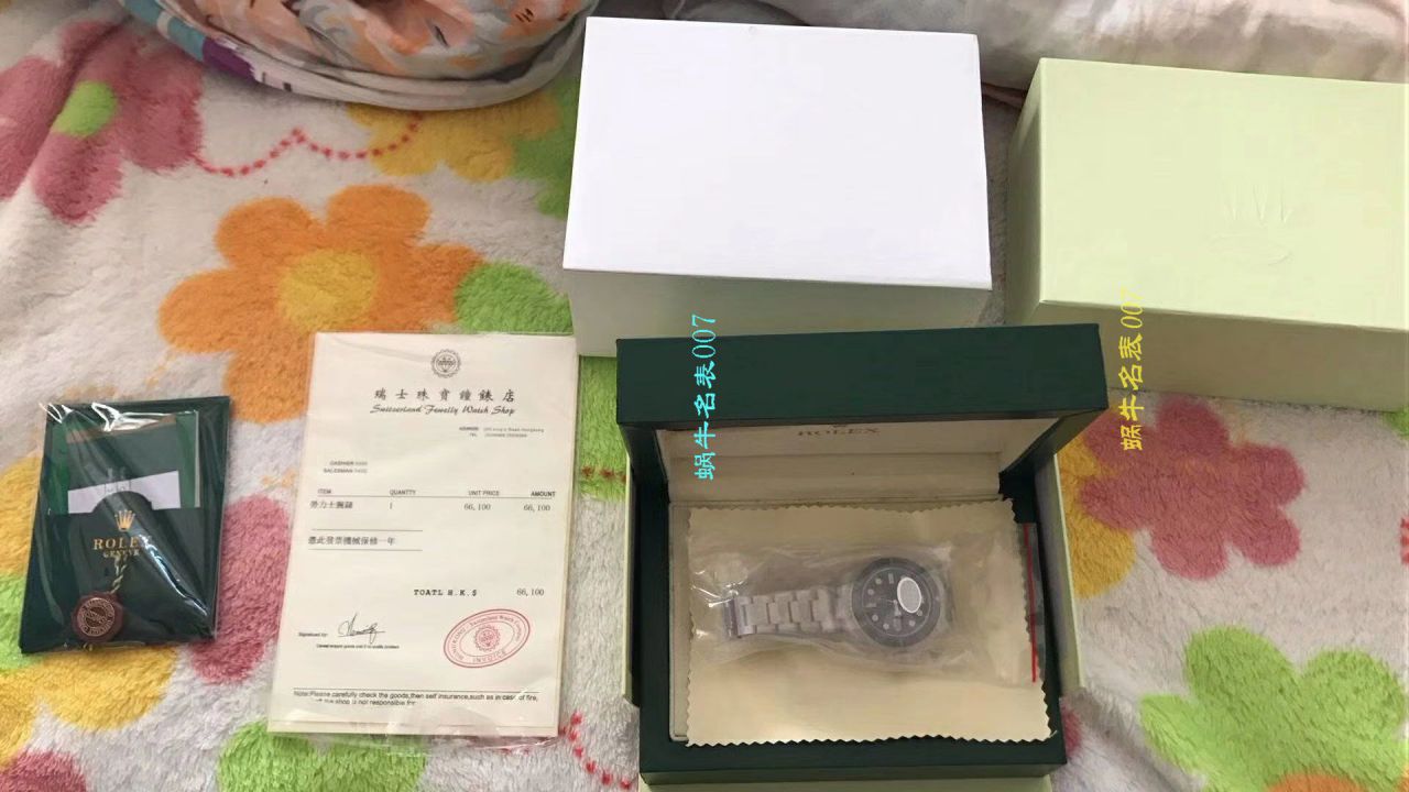 【NOOB Factory V9版本904L不锈钢版本】 Rolex  Submariner 型 Replica Copy 116610LV-97200 绿盘 wrist watches ( Submariner )、116610LN-97200 《 Submariner 》 / RCB199