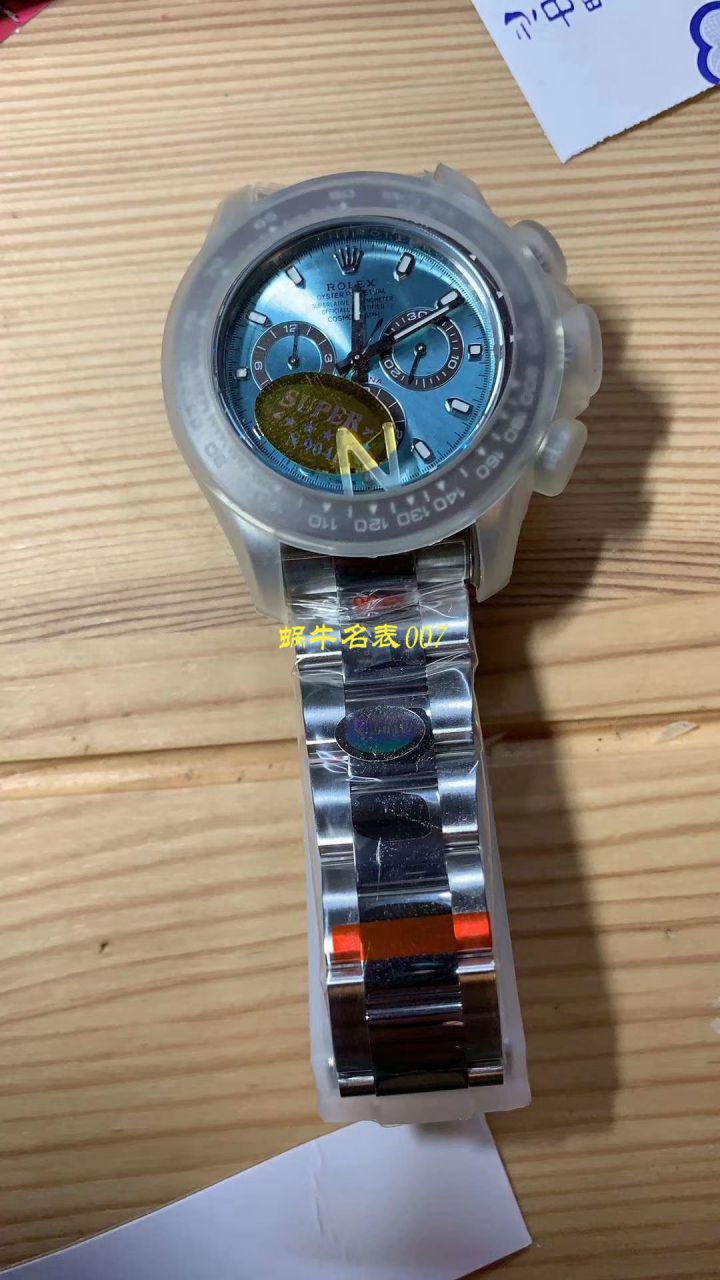 【N Factory 最新神作～原装结构4130】 Rolex  Cosmograph Daytona  top  Replica Copy  Ditongna 系列116520-78590 白钢 Ditongna  / R217