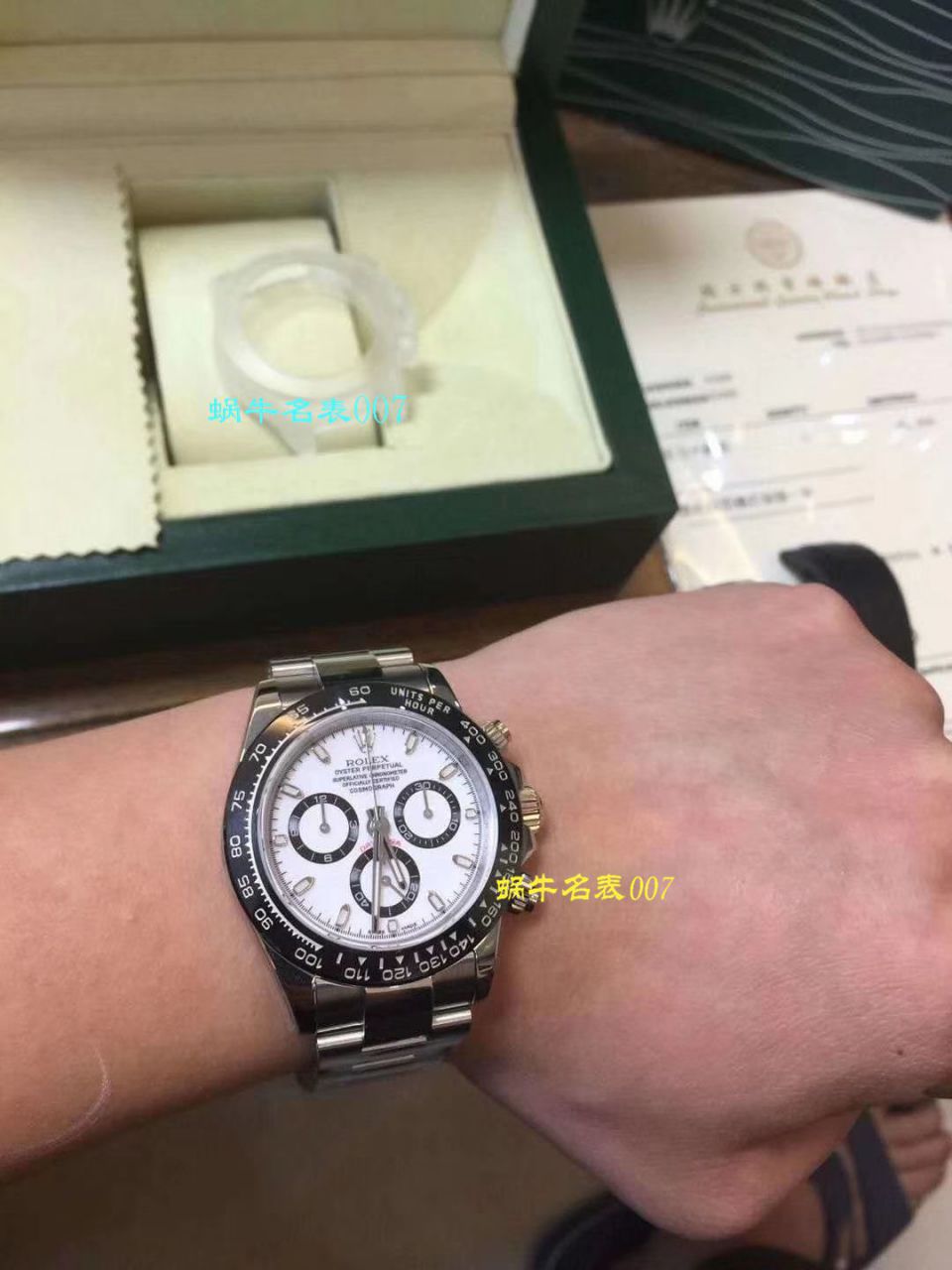 【N Factory 最新神作～原装结构4130 Ditongna 】 Rolex  Ditongna 116500LN-78590熊猫迪、黑迪、冰蓝迪、白、黑钢迪五款集合 / R212