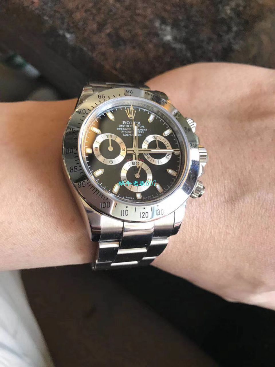 【N Factory 最新神作～原装结构4130】 Rolex  Cosmograph Daytona  top  Replica Copy  Ditongna 系列116520-78590 白钢 Ditongna  / R217