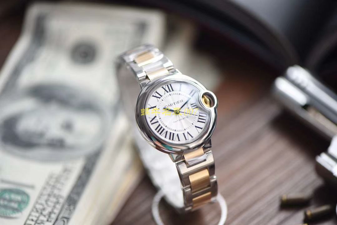 V9 Factory 18K包金蓝气球间金款（黄金和玫瑰金各三个直径：大号42mm中号36mm小号33mm，共六款） / K191