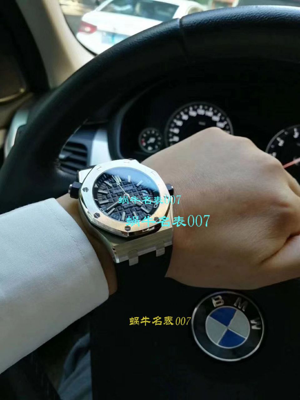 【JF Perfect  High quality  Replica 】 Video analysis Audemars Piguet  Royal Oak Offshore 系列15703ST.OO.A002CA.01 wrist watches ，全新V9S超强版正式闪亮登场 / AP156