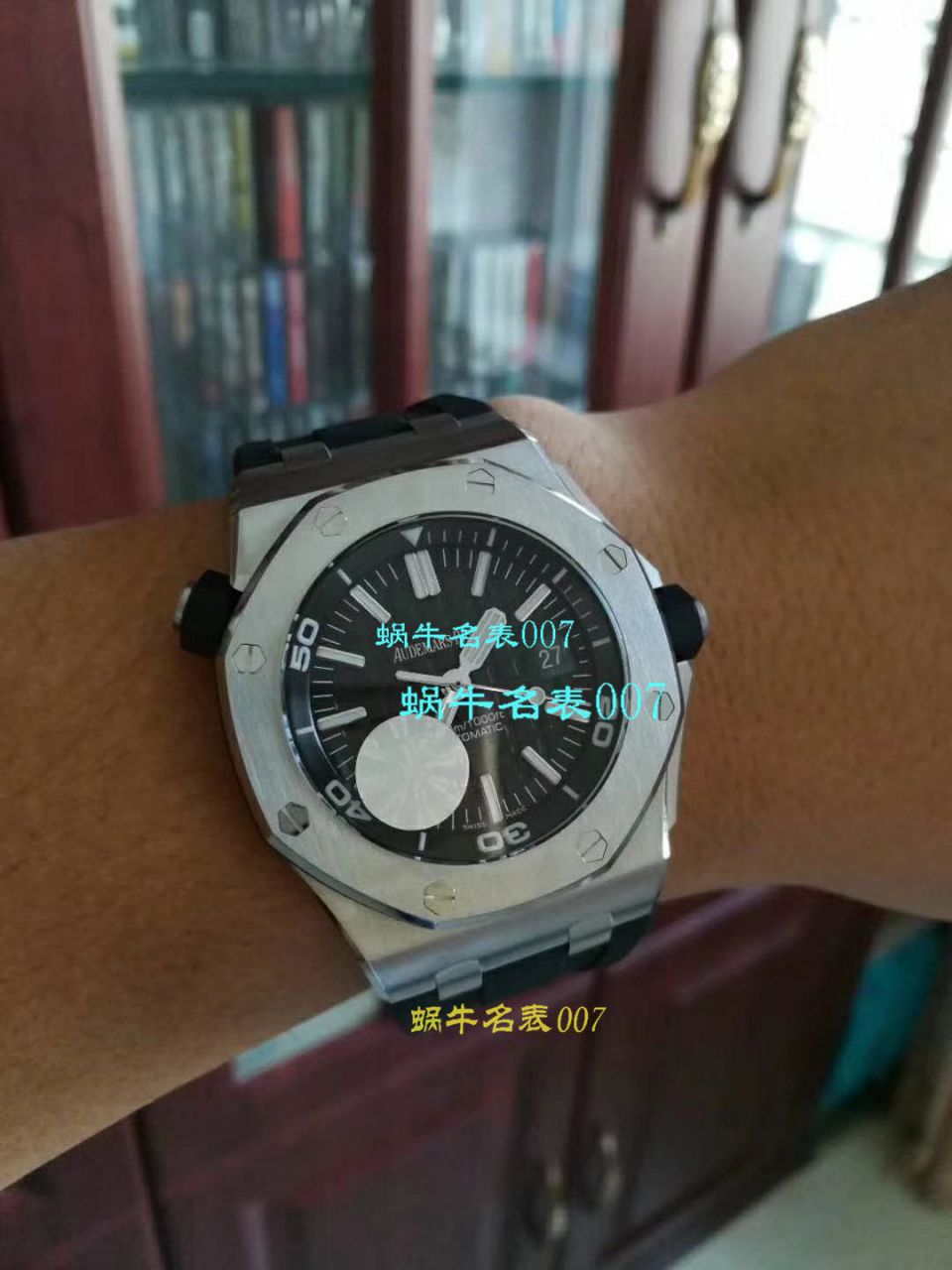 【JF Perfect  High quality  Replica 】 Video analysis Audemars Piguet  Royal Oak Offshore 系列15703ST.OO.A002CA.01 wrist watches ，全新V9S超强版正式闪亮登场 / AP156