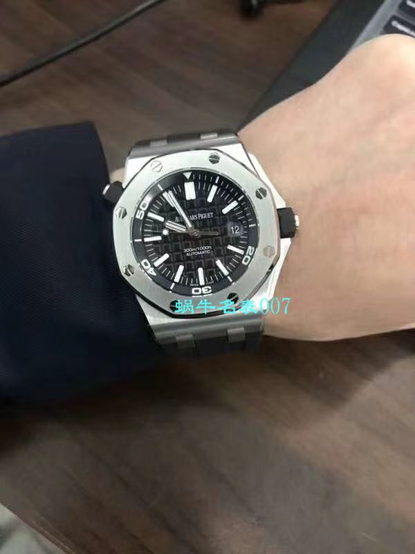 【JF Perfect  High quality  Replica 】 Video analysis Audemars Piguet  Royal Oak Offshore 系列15703ST.OO.A002CA.01 wrist watches ，全新V9S超强版正式闪亮登场 / AP156
