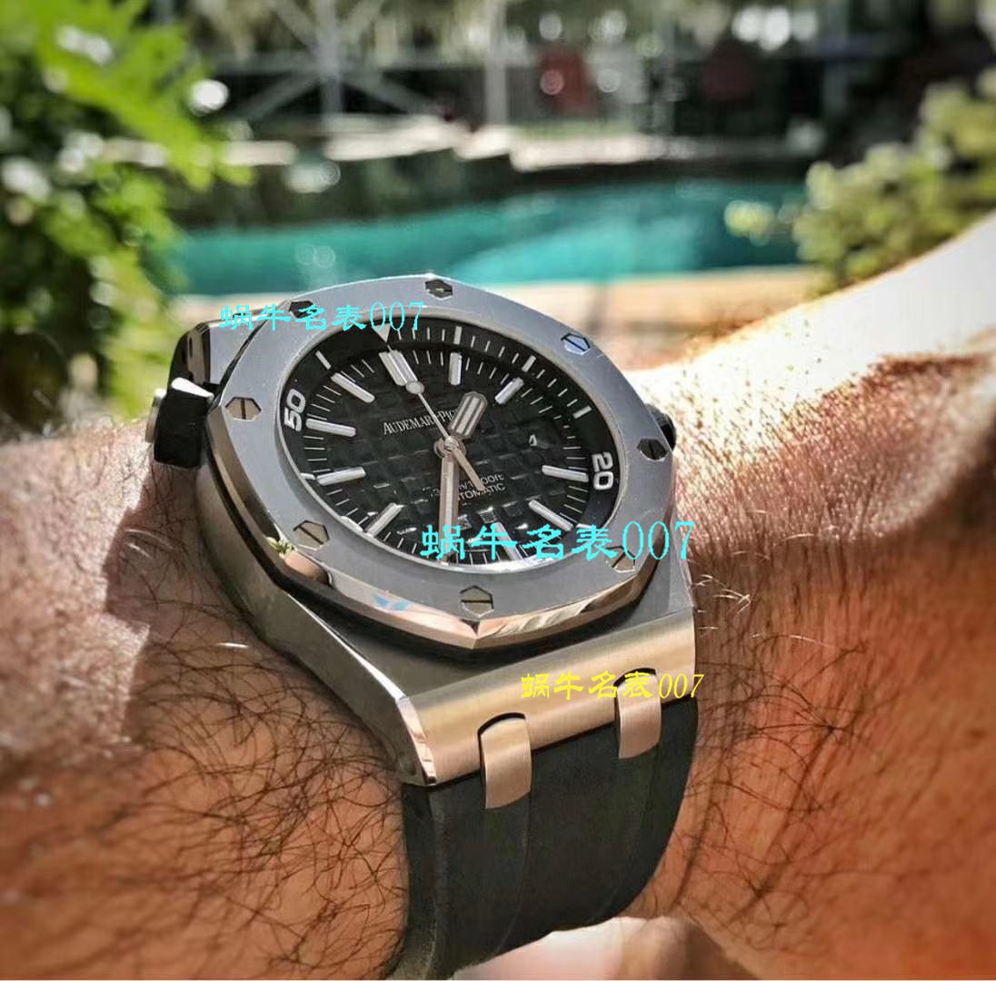 【JF Factory 1:1 Replica Watches 】Audemars Piguet AP皇家橡树离岸经典15703ST.OO.A002CA.01男士 Watches  / AP095B