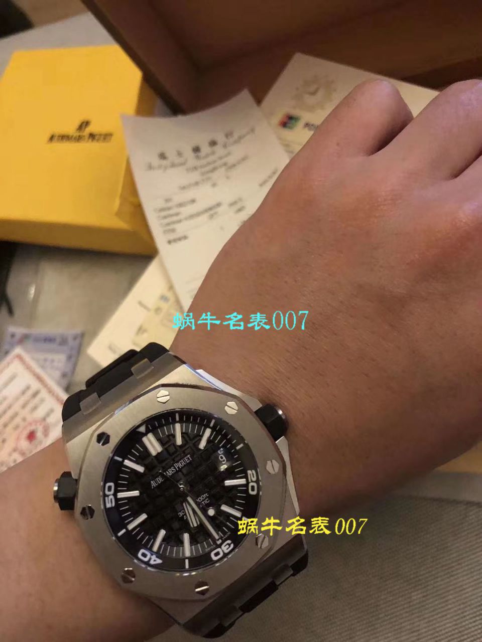 【JF Perfect  High quality  Replica 】 Video analysis Audemars Piguet  Royal Oak Offshore 系列15703ST.OO.A002CA.01 wrist watches ，全新V9S超强版正式闪亮登场 / AP156