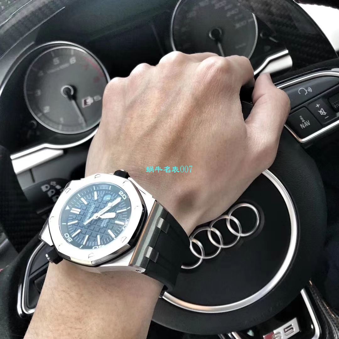 【JF Factory 1:1 Replica Watches 】Audemars Piguet AP皇家橡树离岸经典15703ST.OO.A002CA.01男士 Watches  / AP095B