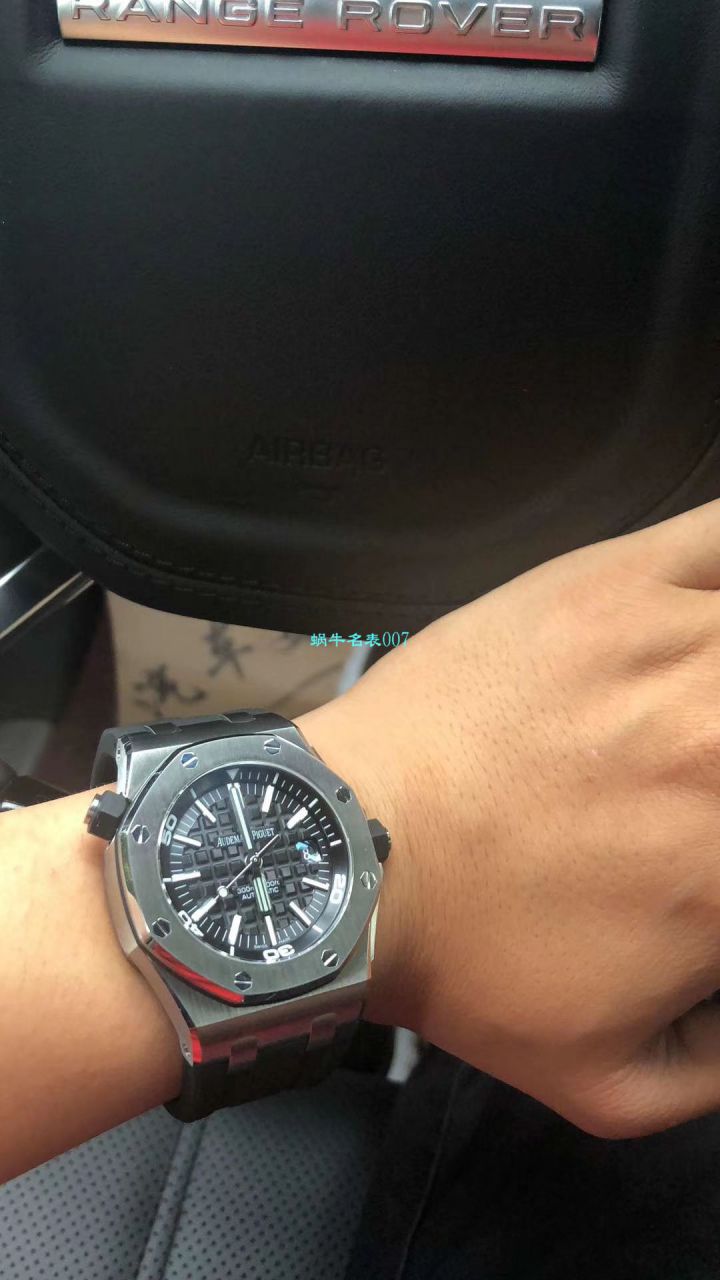 【JF Factory 1:1 Replica Watches 】Audemars Piguet AP皇家橡树离岸经典15703ST.OO.A002CA.01男士 Watches  / AP095B
