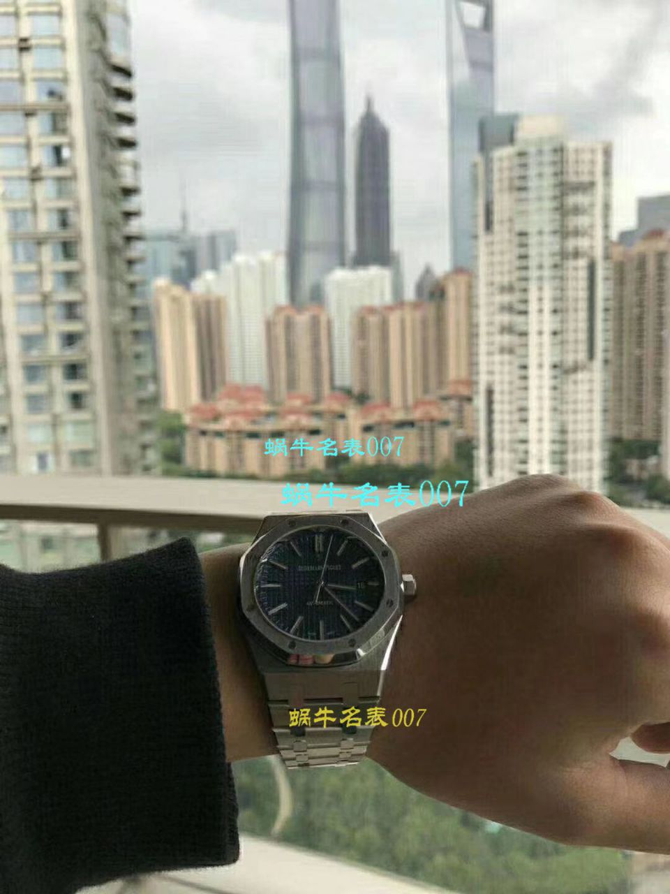  Video analysis Audemars Piguet 皇家橡树系列15400ST.OO.1220ST.02 wrist watches  top  Replica Watches 【JF标杆神器 15400超强＂V5＂升级版强势出击】 / AP022MM