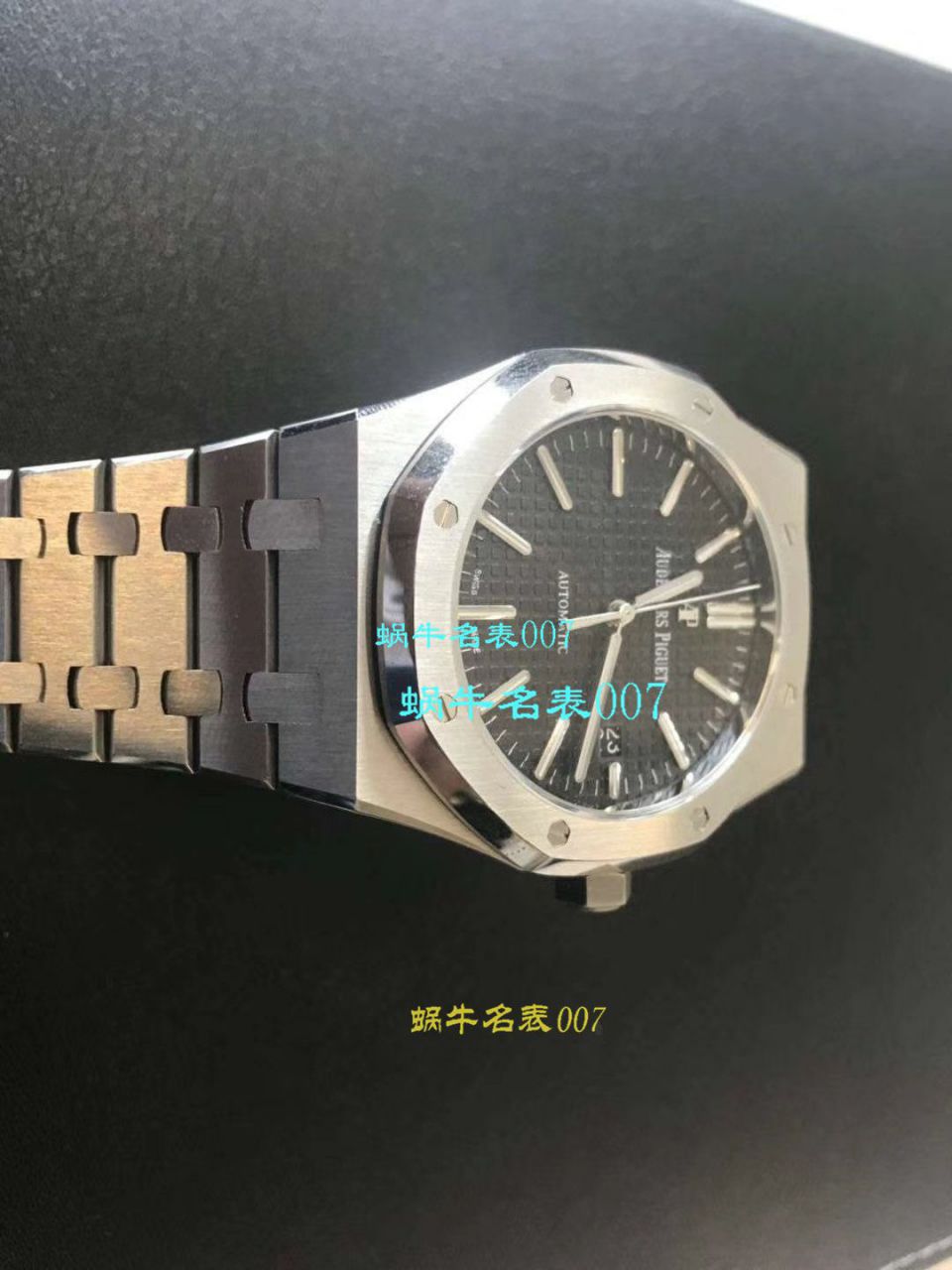  Video analysis Audemars Piguet 皇家橡树系列15400ST.OO.1220ST.02 wrist watches  top  Replica Watches 【JF标杆神器 15400超强＂V5＂升级版强势出击】 / AP022MM