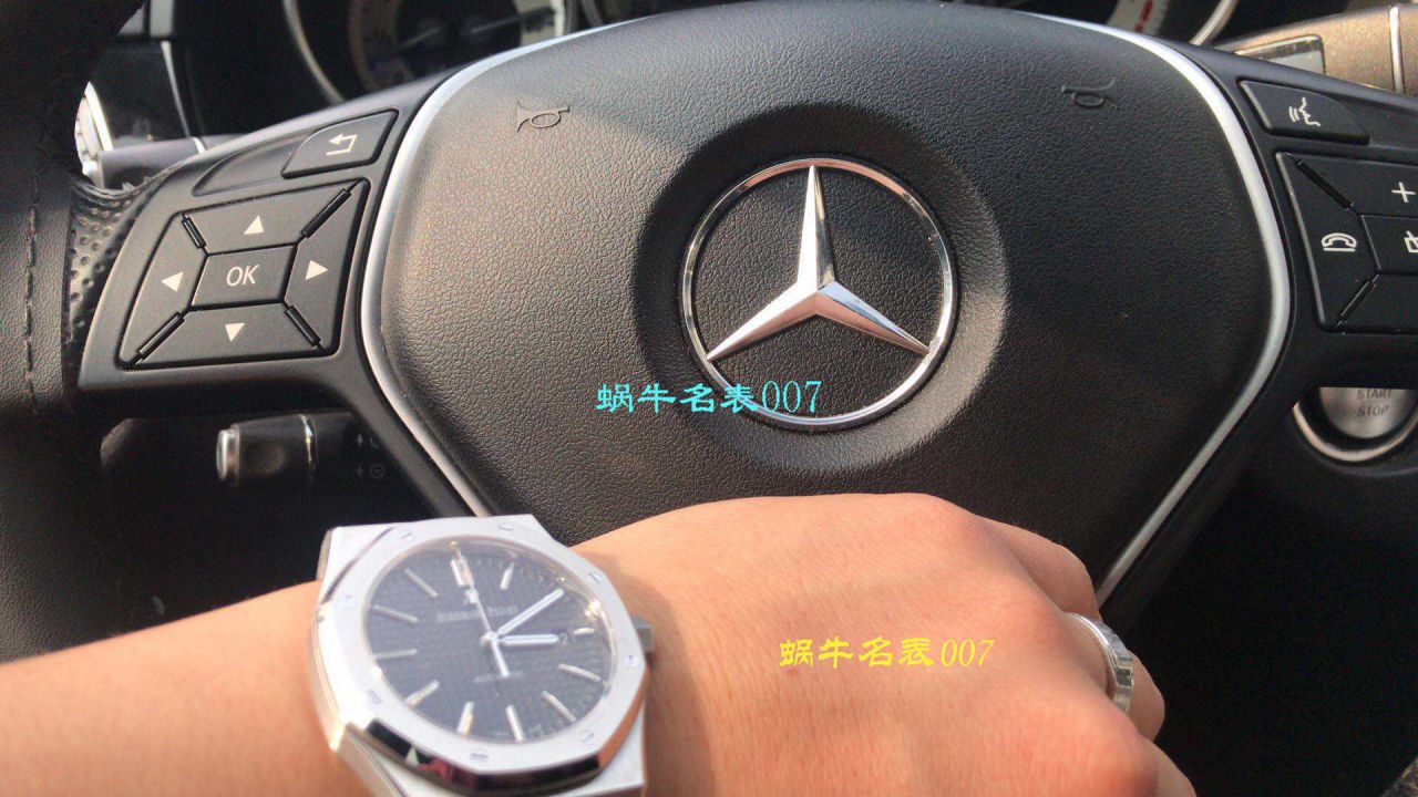  Video analysis Audemars Piguet 皇家橡树系列15400ST.OO.1220ST.02 wrist watches  top  Replica Watches 【JF标杆神器 15400超强＂V5＂升级版强势出击】 / AP022MM