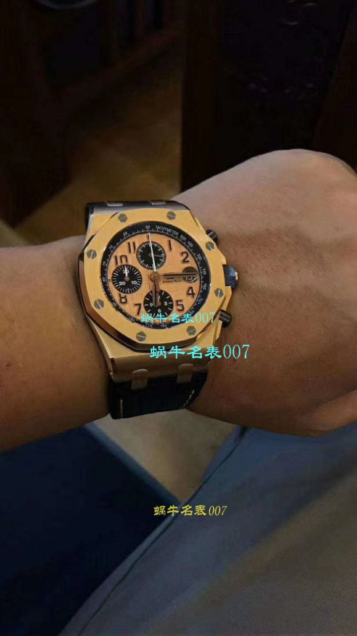 【 Video analysis JF Factory 1:1 Knockoff 表】Audemars Piguet  Royal Oak Offshore 系列26470OR.OO.A002CR.01 wrist watches  / APCF002.1