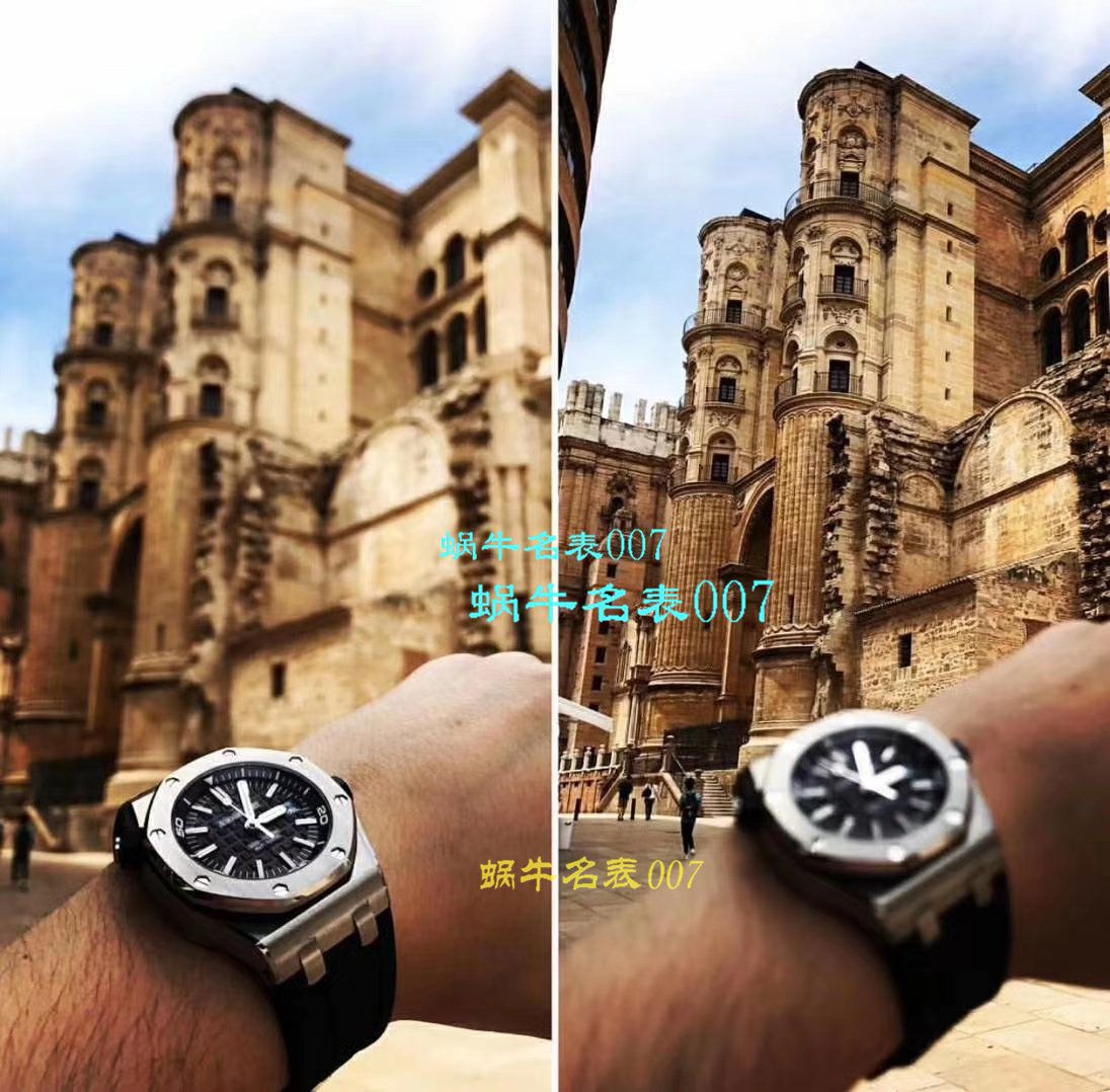 【JF Factory 1:1 Replica Watches 】Audemars Piguet AP皇家橡树离岸经典15703ST.OO.A002CA.01男士 Watches  / AP095B