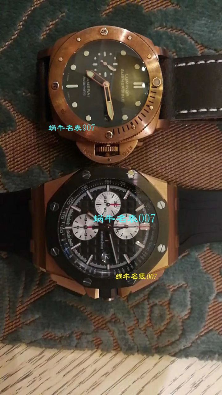 【 Video analysis JF Factory  Perfect  Knockoff  Watches 】Audemars Piguet 皇家橡树大熊猫金壳26401RO.OO.A002CA.01男表 / JF AP CF26401RO