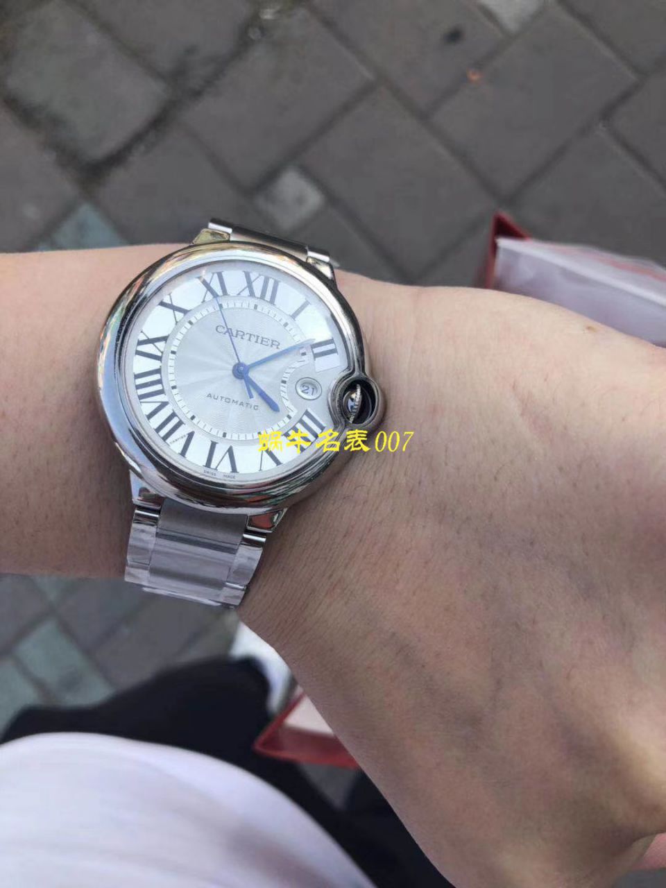 【HVVB6 Perfect  High quality  Replica Watches 】 Cartier  蓝气球系列WSBB0003男士机械 wrist watches  / K137