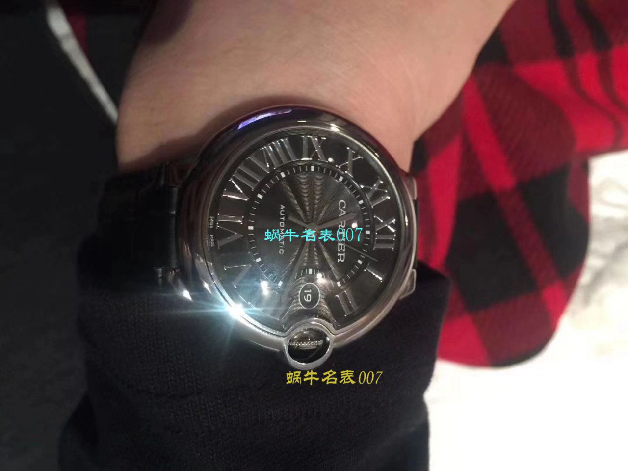 【HVVB6 Perfect  High quality  Replica Watches 】 Cartier  蓝气球系列WSBB0003男士机械 wrist watches  / K137