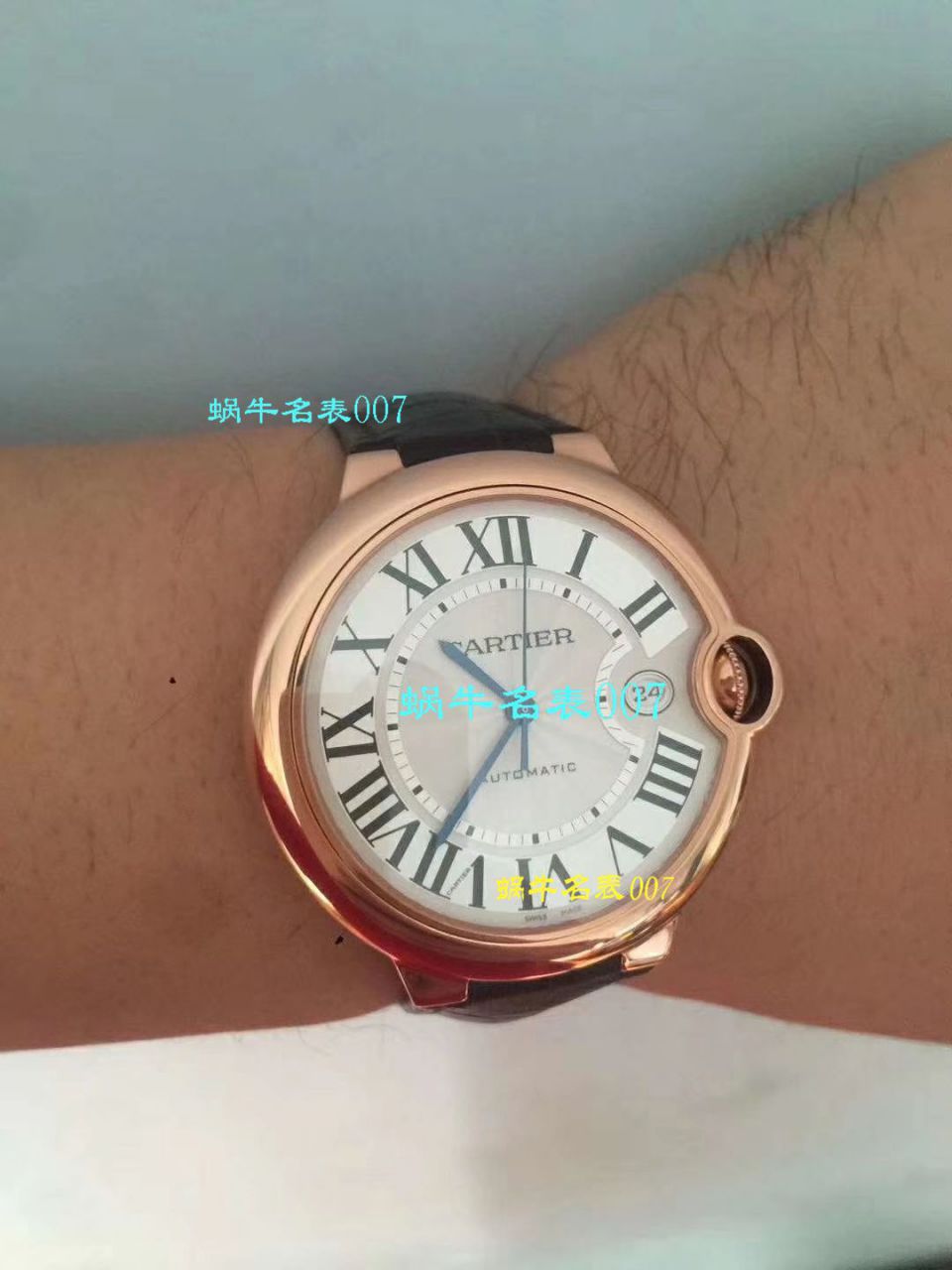【HVVB6 Perfect  High quality  Replica Watches 】 Cartier  蓝气球系列WSBB0003男士机械 wrist watches  / K137