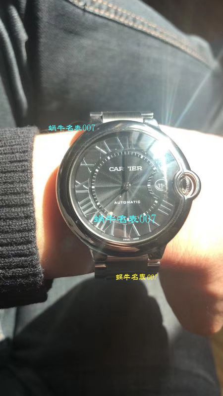【独家视频测评V6 Factory  Perfect  High quality  Replica Watches 】 Cartier  蓝气球系列大号蓝气球42毫米W69012Z4男表 / K128