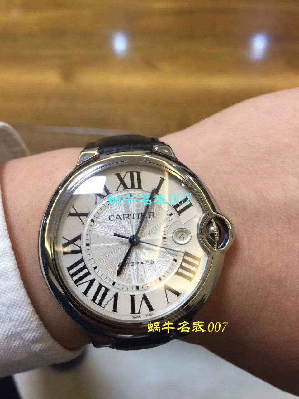 【HBBV6 Factory  Perfect  Knockoff  Watches 】 Cartier  蓝气球系列W6920042 wrist watches 《男表42毫米》 / K044.1