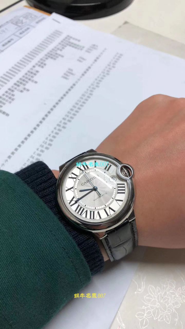【HVVB6 Perfect  High quality  Replica Watches 】 Cartier  蓝气球系列WSBB0003男士机械 wrist watches  / K137