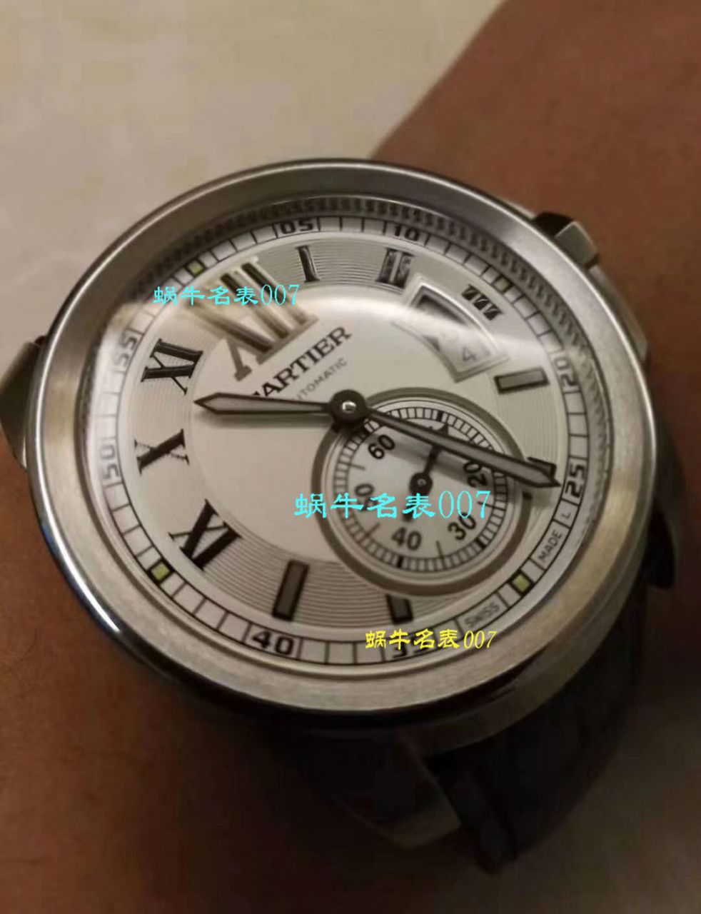 【独家视频解析JF Perfect  High quality  Replica Watches 】 Cartier  CALIBRE DE  Cartier 卡历博系列W7100013 wrist watches  / KAI026