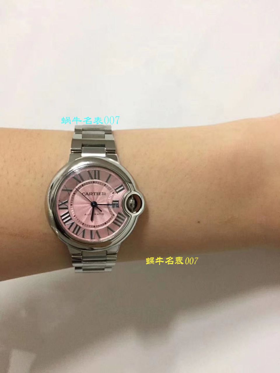 【独家视频测评V6 Factory  Perfect  Knockoff  Watches 】 Cartier  蓝气球系列W6920084女士33毫米石英 wrist watches  / KAC080