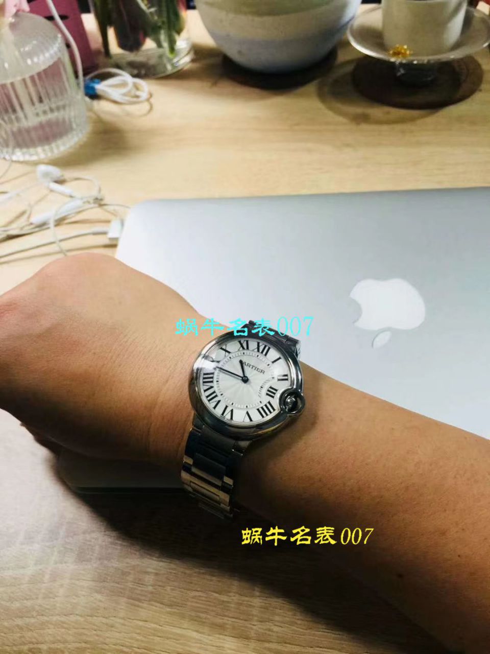 【独家视频测评HBBV6 Perfect  High quality  Replica Watches 】 Cartier  蓝气球系列W6920100女士33毫米机械版本 wrist watches  / K060