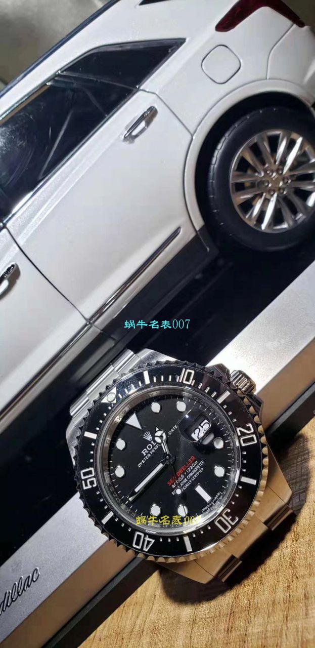 【独家 Video analysis AR Perfect  High quality  Replica Watches 】 Rolex ROLEX海使型系列Rolex Sea-Dweller 50周年126600 单红43毫米 wrist watches  / RBG194