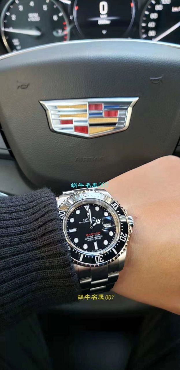 【独家 Video analysis AR Perfect  High quality  Replica Watches 】 Rolex ROLEX海使型系列Rolex Sea-Dweller 50周年126600 单红43毫米 wrist watches  / RBG194