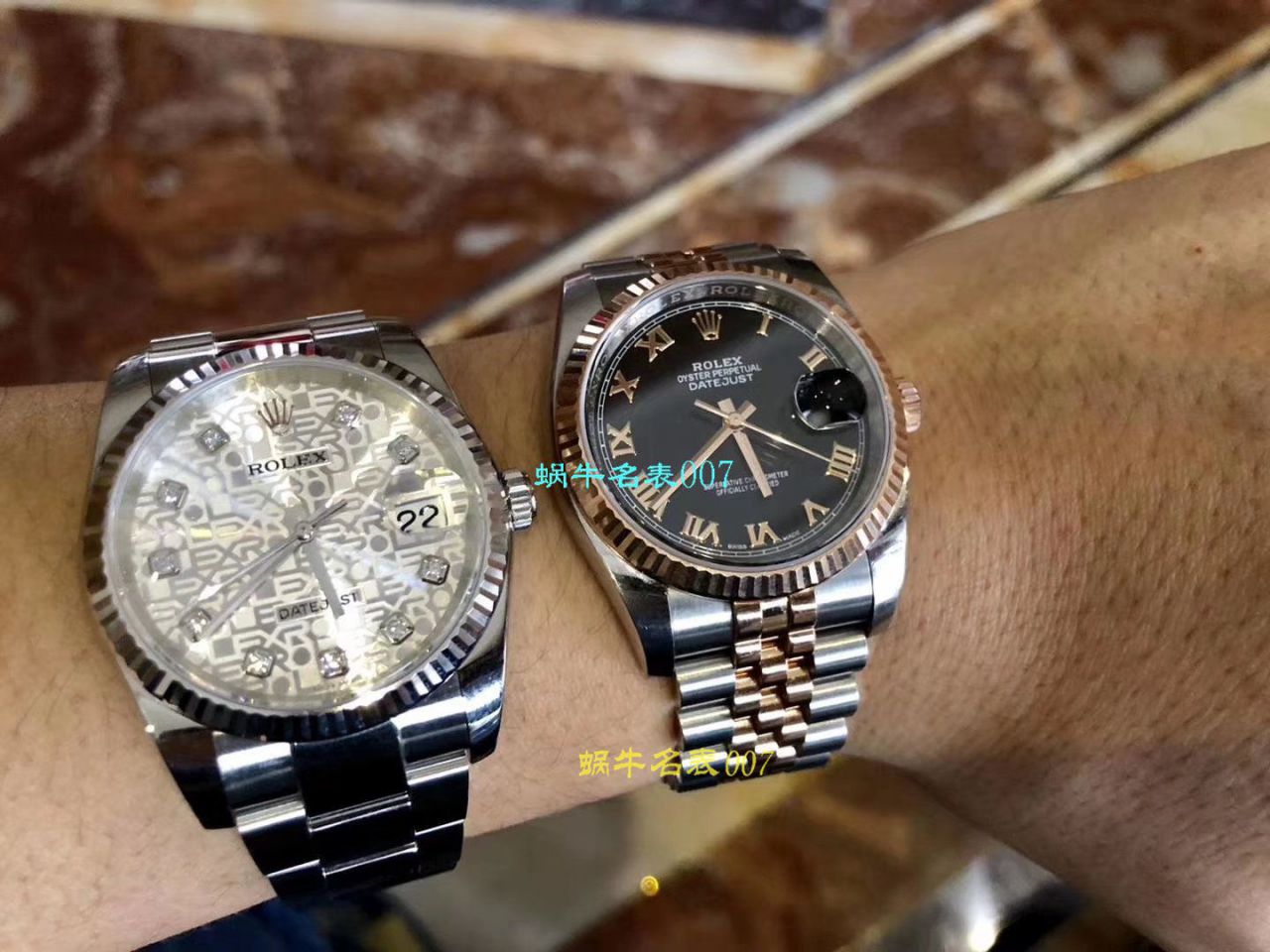 【 Video analysis  Replica  Rolex 男表价格】DJ Factory 电脑纹面 Rolex   Datejust 36系列m116234-0122 wrist watches  / R329