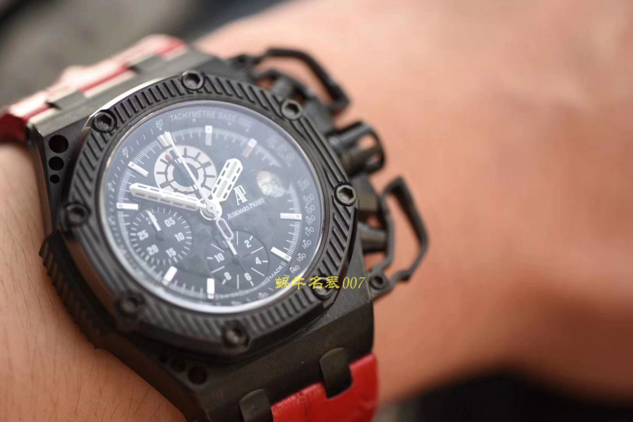 【 Video analysis NOOB Factory  top  Replica Copy 幸存者 Watches 】Audemars Piguet  Royal Oak Offshore 系列幸存者26165IO.00.A002CA.01机械 wrist watches  / AP173
